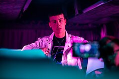 Monique ir Free Finga klipo filmavimo užkulisiai