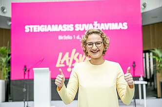 Laisvės party chairwoman, Aušrinė Armonaitė Laisvės party chairwoman, Aušrinė Armonaitė