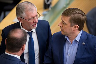 Gediminas Kirkilas ir Ramūnas Karbauskis Gediminas Kirkilas ir Ramūnas Karbauskis