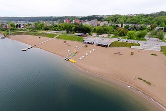 Лампеджяйский пляж в Каунасе