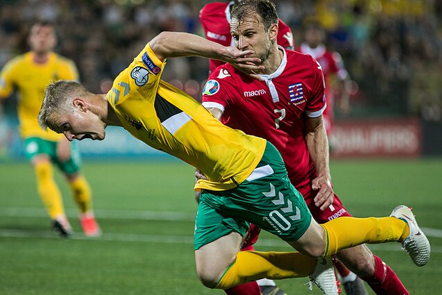 Europos futbolo čempionato atrankos varžybos. Lietuva – Liuksemburgas: pamatykite rungtynių įvarčius