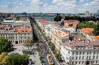 Vilniuje vyksta eitynės „Už lygybę“
