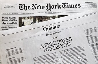 Газета The New York Times Газета The New York Times
