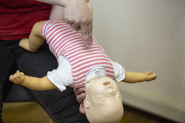 Pirmoji pagalba užspringus