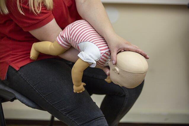 Pirmoji pagalba užspringus