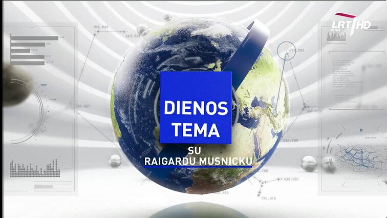 Dienos tema (su vertimu į gestų k.)