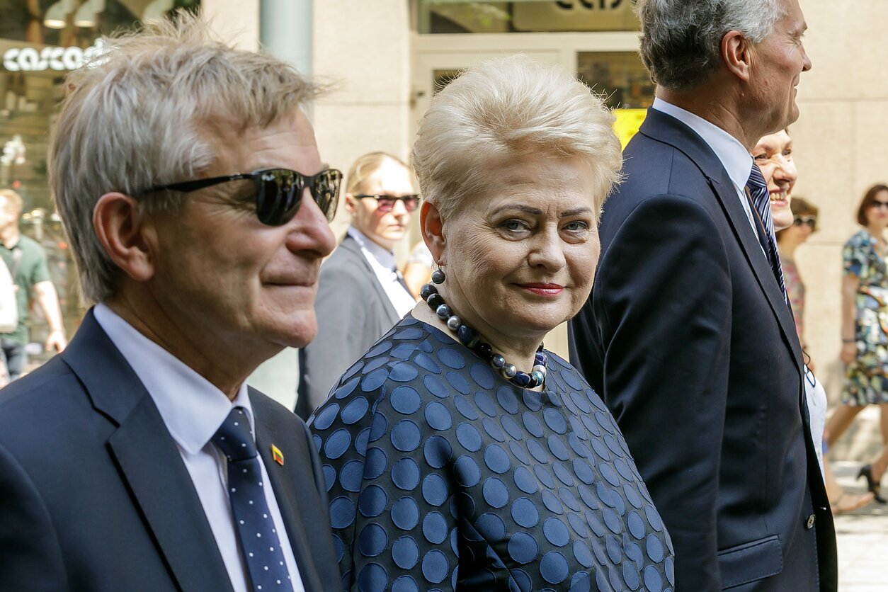 Viktoras Pranckietis ir Dalia Grybauskaitė