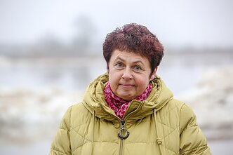 Rusnės seniūnė Dalia Drobnienė.