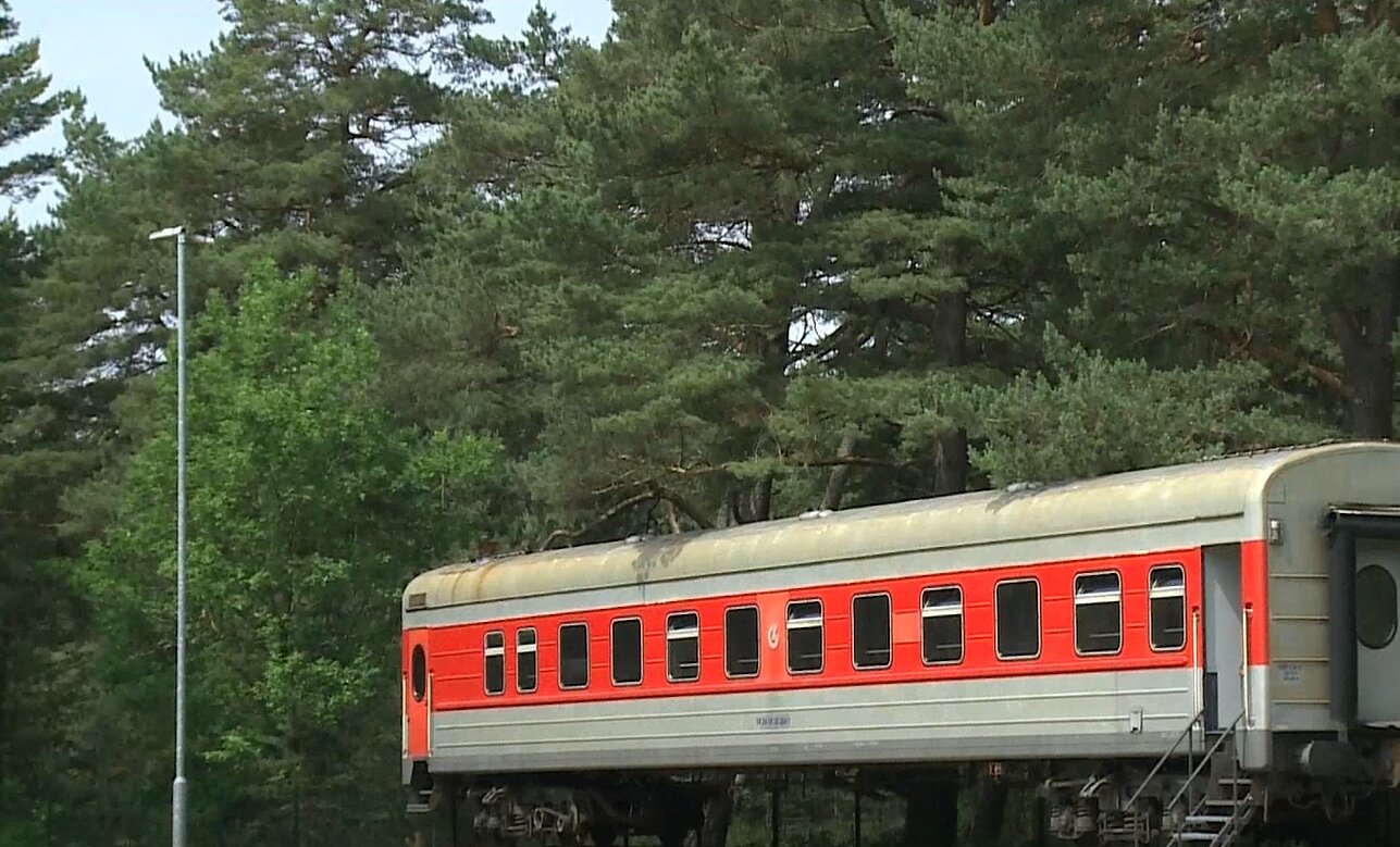 Train hotel in Palanga Train hotel in Palanga