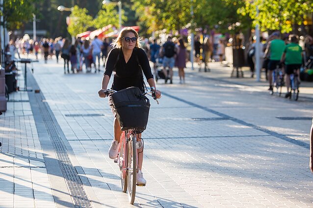 Basanavičiaus gatvė Palangoje