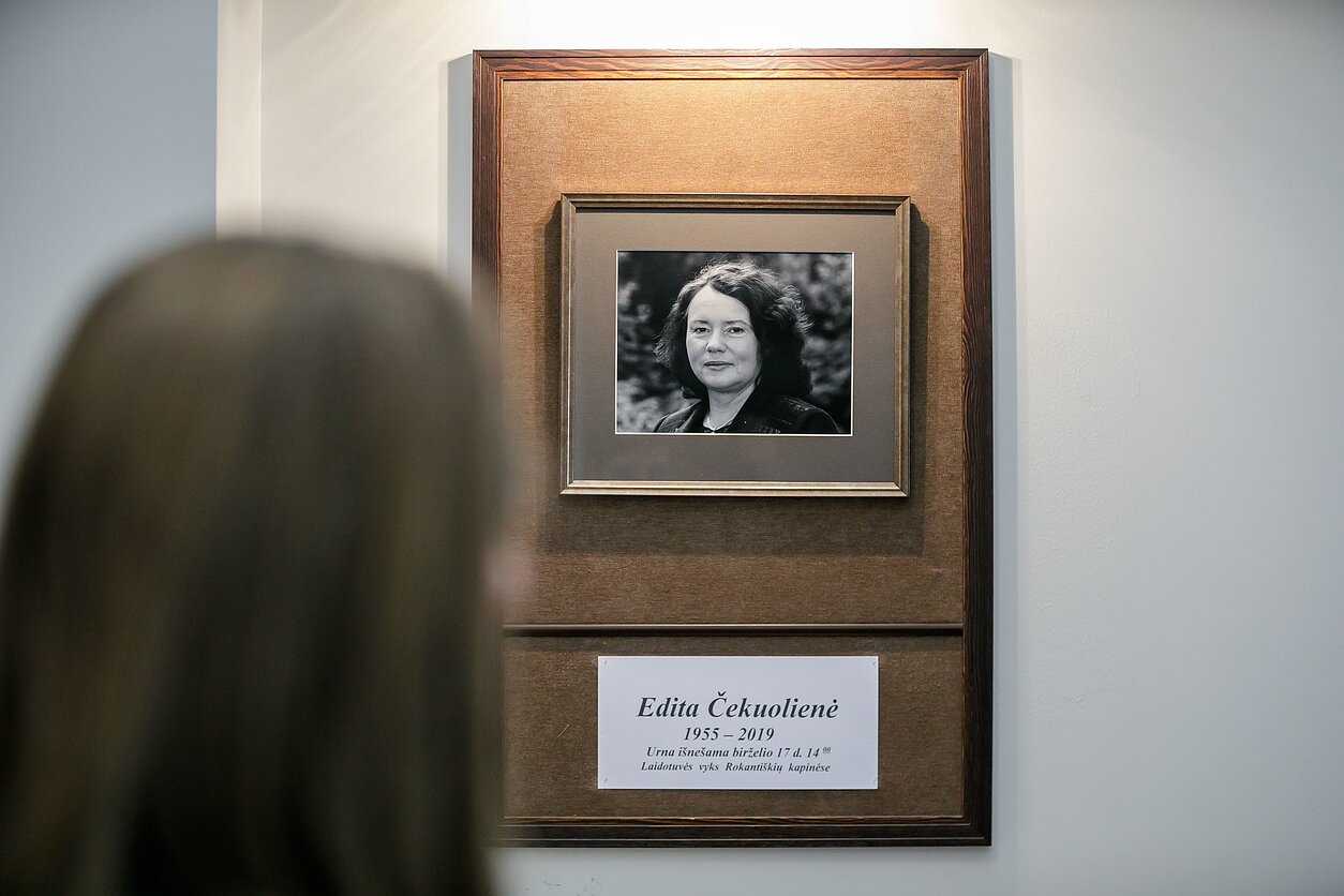 Edita Čekuolienė išlydima į paskutinę kelionę