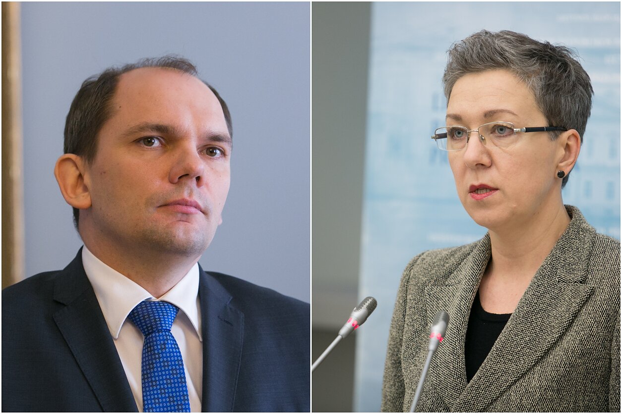 Nerijus Aleksiejūnas ir Lina Antanavičienė