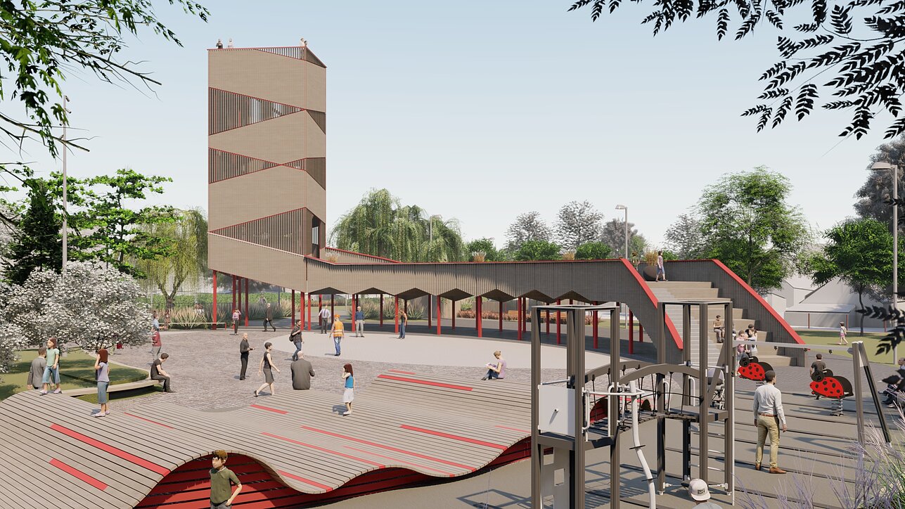 Vilniaus miesto savivaldybės nuotr., Viešosios erdvės vizualizacija