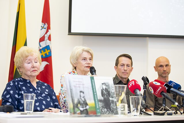 Konferencija apie Lietuvos partizano Kraujelio-Siaubūno rastus palaikus Konferencija apie Lietuvos partizano Kraujelio-Siaubūno rastus palaikus