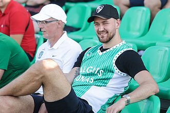 Donatas Motiejūnas ir Virginijus Mikalauskas Donatas Motiejūnas ir Virginijus Mikalauskas