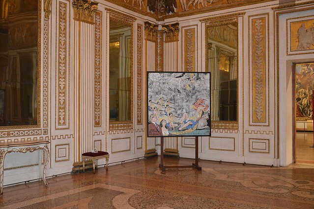 Laisvydės Šalčiūtės ir Gehardo Demetzo paroda „Coming Out“ Mantujos kunigaikščių rūmuose.