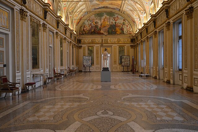 Laisvydės Šalčiūtės ir Gehardo Demetzo paroda „Coming Out“ Mantujos kunigaikščių rūmuose.