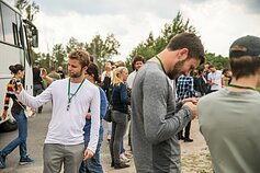 Selfies and poses have recently drawn criticism from survivors, due to the alleged disrespect in light of the mass tragedy