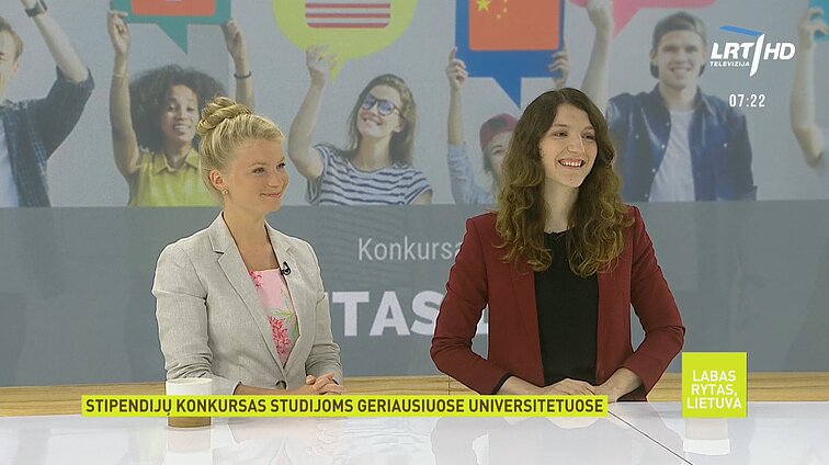 „Labas rytas, Lietuva“ I dalis. Konkursas „Kitas 100“: nemokami mokslai – užsienyje, žinių pritaikymas – Lietuvoje