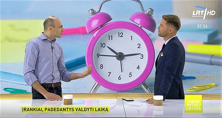 „Labas rytas, Lietuva“ II dalis. Papildomo laiko nenusipirksime: kaip nustoti lėkti ir tinkamai organizuoti laiką?