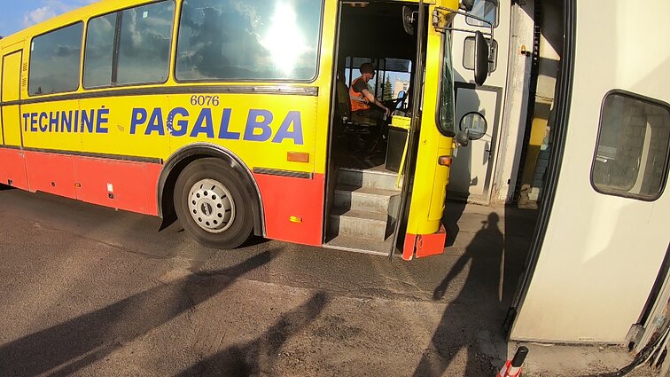 Ekskursija po Vilniaus autobusų parką 