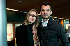 Alanas Chošnau su žmona Valda