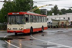 Trolleybus competition in Vilnius