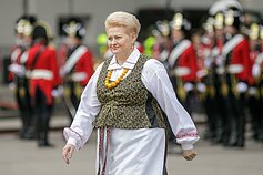 Dalia Grybauskaitė Mindaugo karūnavimo dienos minėjime Dalia Grybauskaitė Mindaugo karūnavimo dienos minėjime