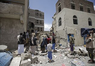 Saudo Arabijos vadovaujamos koalicijos smūgiai Jemene Saudo Arabijos vadovaujamos koalicijos smūgiai Jemene
