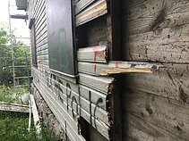 Lietuvių renovuojamas namas