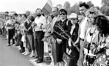 The original Baltic Way in 1989