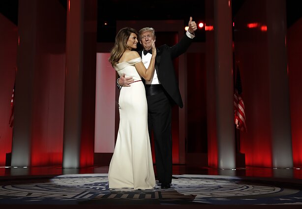 Donaldas Trumpas ir Melania Trump Donaldas Trumpas ir Melania Trump