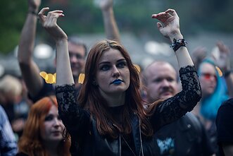 Festivalio „Devilstone“ akimirka 