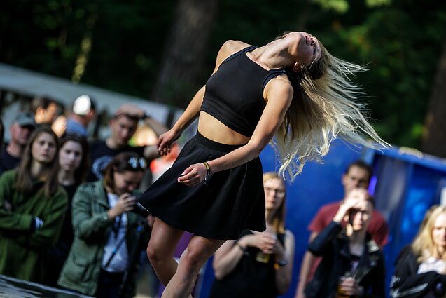 Festivalio „Devilstone“ akimirka 