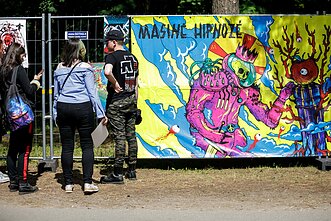 Festivalio „Devilstone“ akimirka 