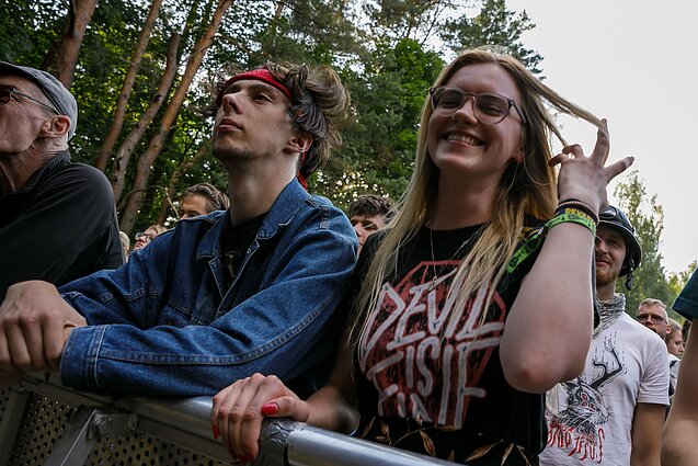 Festivalio „Devilstone“ akimirka 