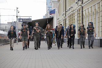 Ekspedicijos „Misija Sibiras“ dalyvių išlydėtuvės į Kazachstaną