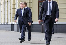 Ekspedicijos „Misija Sibiras“ dalyvių išlydėtuvės į Kazachstaną