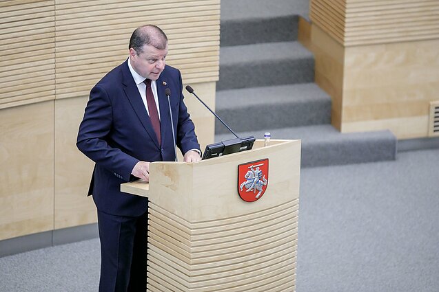Konstitucinio teismo sprendimas dėl iš naujo suteiktų įgaliojimų Vyriausybei