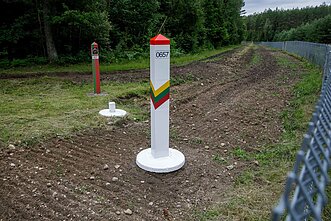 Lietuvos ir Baltarusijos pasienis, Lietuvos ir Baltarusijos sienų riboženkliai