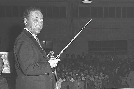 Jascha Heifetzas Izraelyje 1953 metais