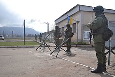 "Зеленые человечки" в Крыму