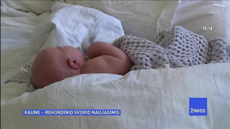 Kaune gimė dar vienas Sabonis – prieš kelias dienas pasaulį išvydo rekordinio svorio kūdikis