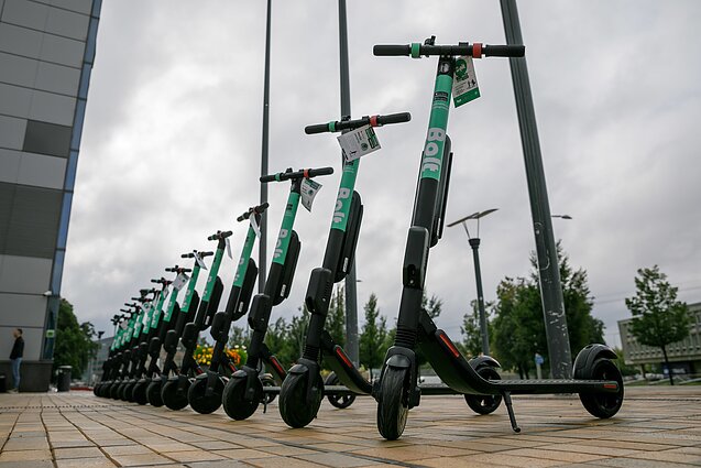 „Bolt“ paspirtukų pristatymas