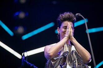 Asmik Grigorian koncertas Valdovų rūmų kieme 