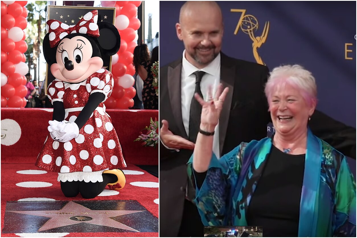 Pelytė Minė ir Russi Taylor