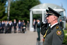 Medininkų tragedijos metinių minėjimas prie Medininkų memorialo Medininkų tragedijos metinių minėjimas prie Medininkų memorialo