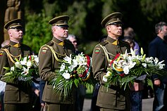 Medininkų tragedijos metinių minėjimas prie Medininkų memorialo Medininkų tragedijos metinių minėjimas prie Medininkų memorialo