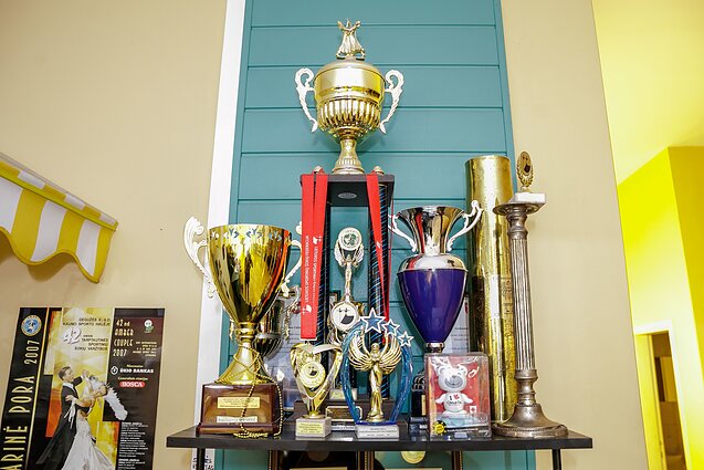 Šokėjų laimėtos taurės