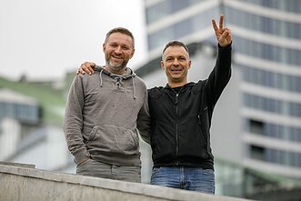 Andrius Steikūnas, Evaldas Bajorūnas Andrius Steikūnas, Evaldas Bajorūnas